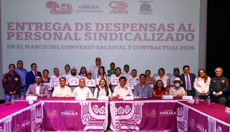 Reafirma Tonantzin Fernández su compromiso con la base trabajadora de San Pedro Cholula